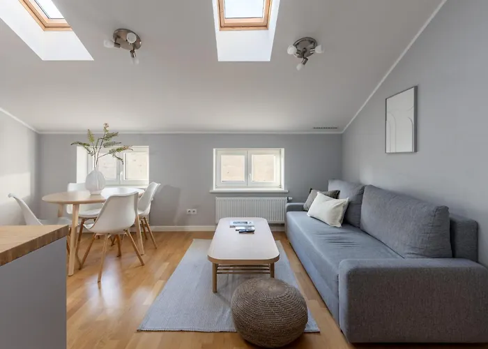 Cozy Top-Floor Apartment In Riga City Centre